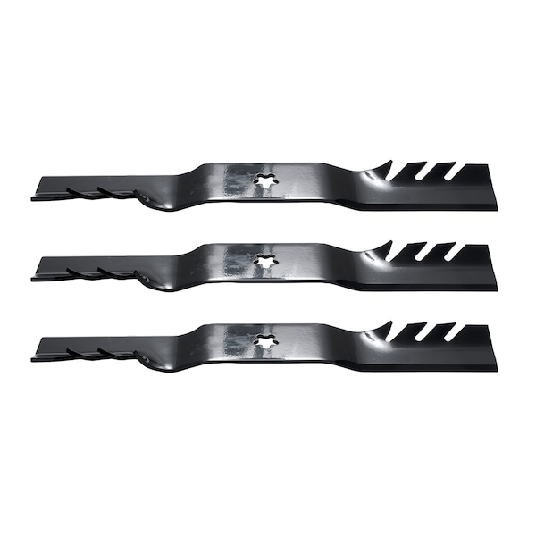 Lawn Mower Blades 3-pc Set, Gator G3, 18-7/16'' , 54'' Deck, Ariens, AYP, Craftsman & More